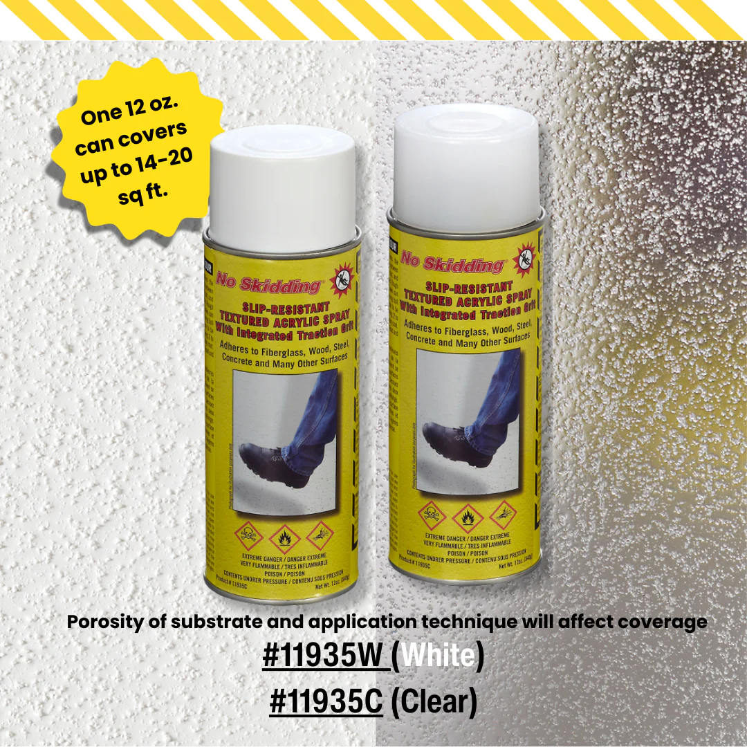 Slip-Resistant Textured Acrylic Aerosol Spray #11935 (2 Pack)